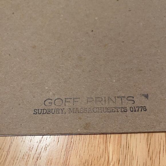 Vintage Clark M. Goff Raleigh Tavern Williamsburg, Virginia '73 Matted Print - Picture 4 of 12